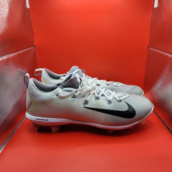 Nike 14 Baseball Cleats Lunar Vapor Ultrafly Elite Men's 852686-102 New - Picture 8 of 8